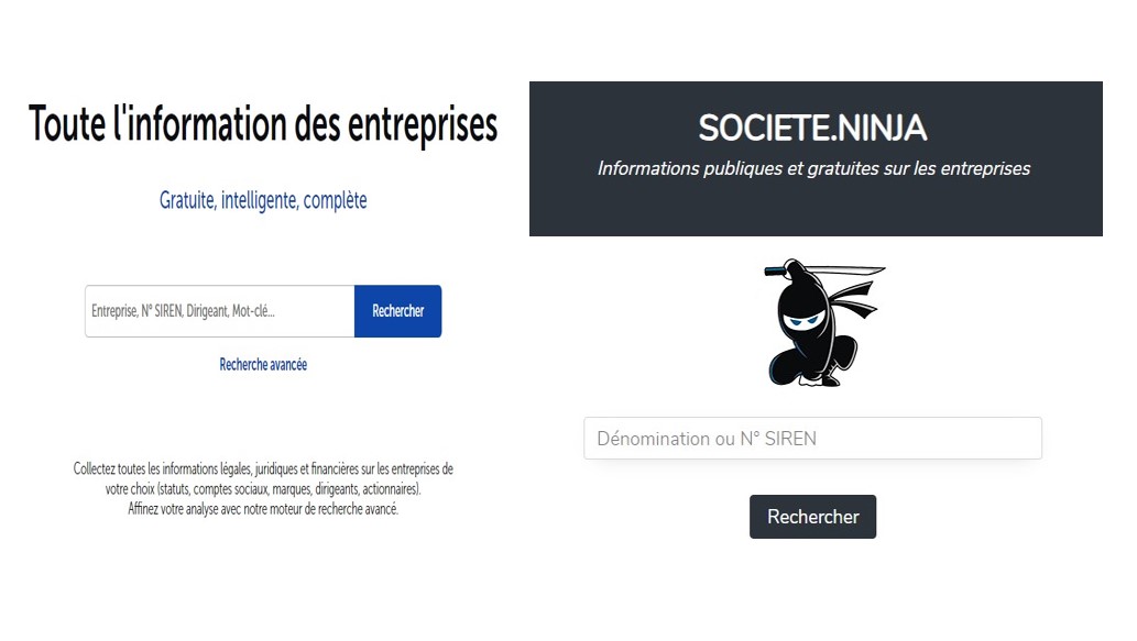 Pappers ou société ninja : quel site choisir ?