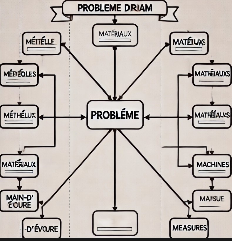 exemple Diagramme d'ishikawa